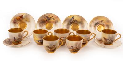 Royal Worcester, a composite set of