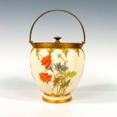 ROYAL WORCESTER BISCUIT BARREL