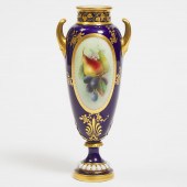 Royal Worcester Blue Ground Fr