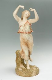 ROYAL WORCESTER FEMALE SCULPTU