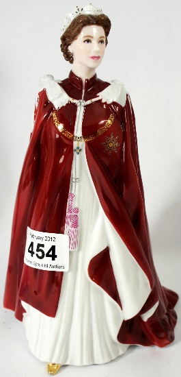 Royal Worcester Figure Queen