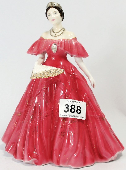 Royal Worcester Figure The Queen
