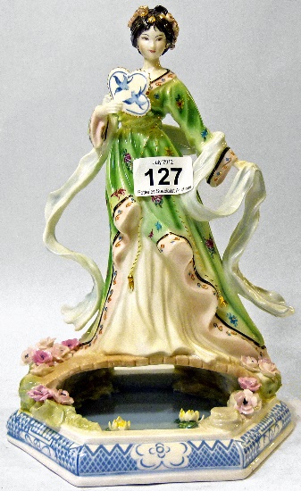 Royal Worcester Figure Willow