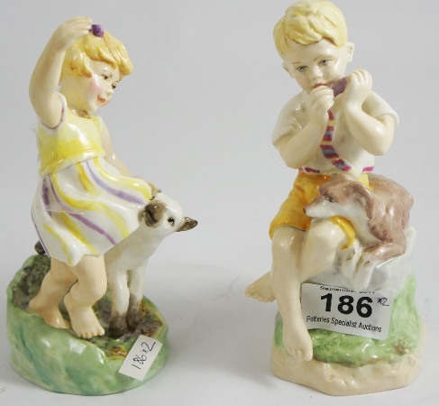 Royal Worcester Figures June and