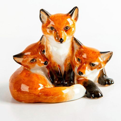 ROYAL WORCESTER FIGURINE, FOX
