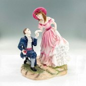 ROYAL WORCESTER FIGURINE, WITH