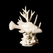 ROYAL WORCESTER FISH FIGURINE,