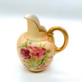 ROYAL WORCESTER GILT EWEROrnat