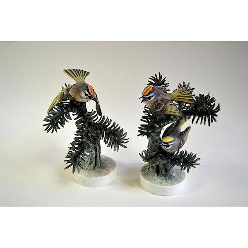 ROYAL WORCESTER GOLDEN CROWNED