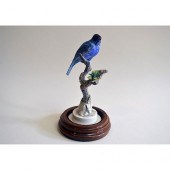 ROYAL WORCESTER INDIGO BUNTING