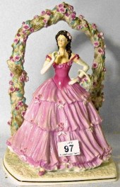 Royal Worcester large figure R