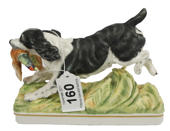 Royal Worcester Model of a Springer