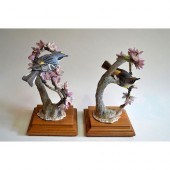 ROYAL WORCESTER MYRTLE WARBLER