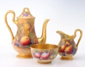 ROYAL WORCESTER 'PAINTED FRUIT