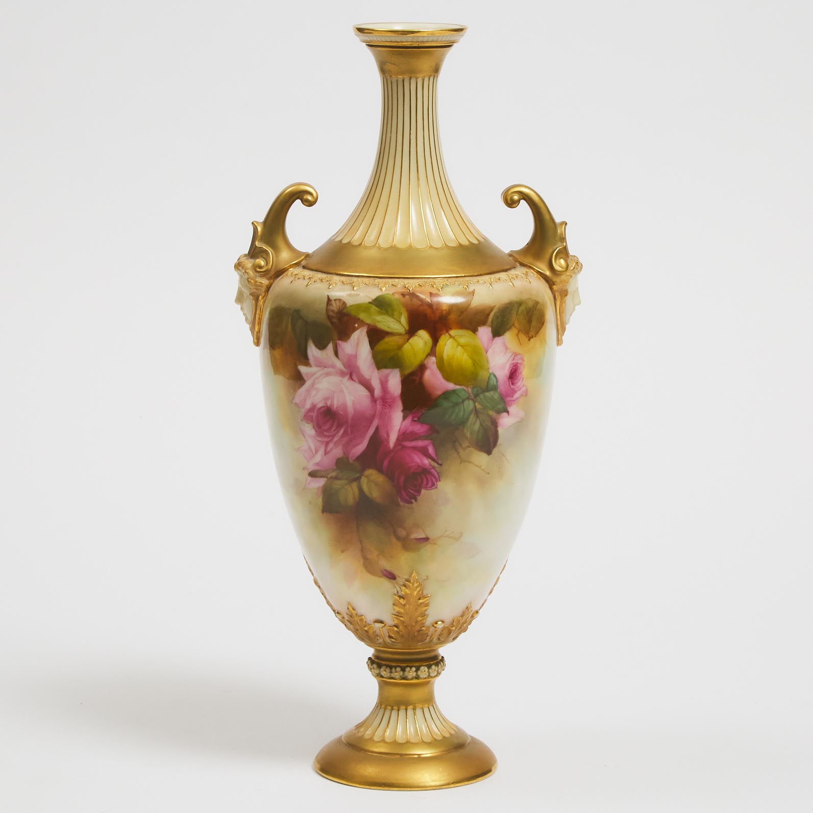Royal Worcester Pink Roses