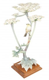 Royal Worcester porcelain bird