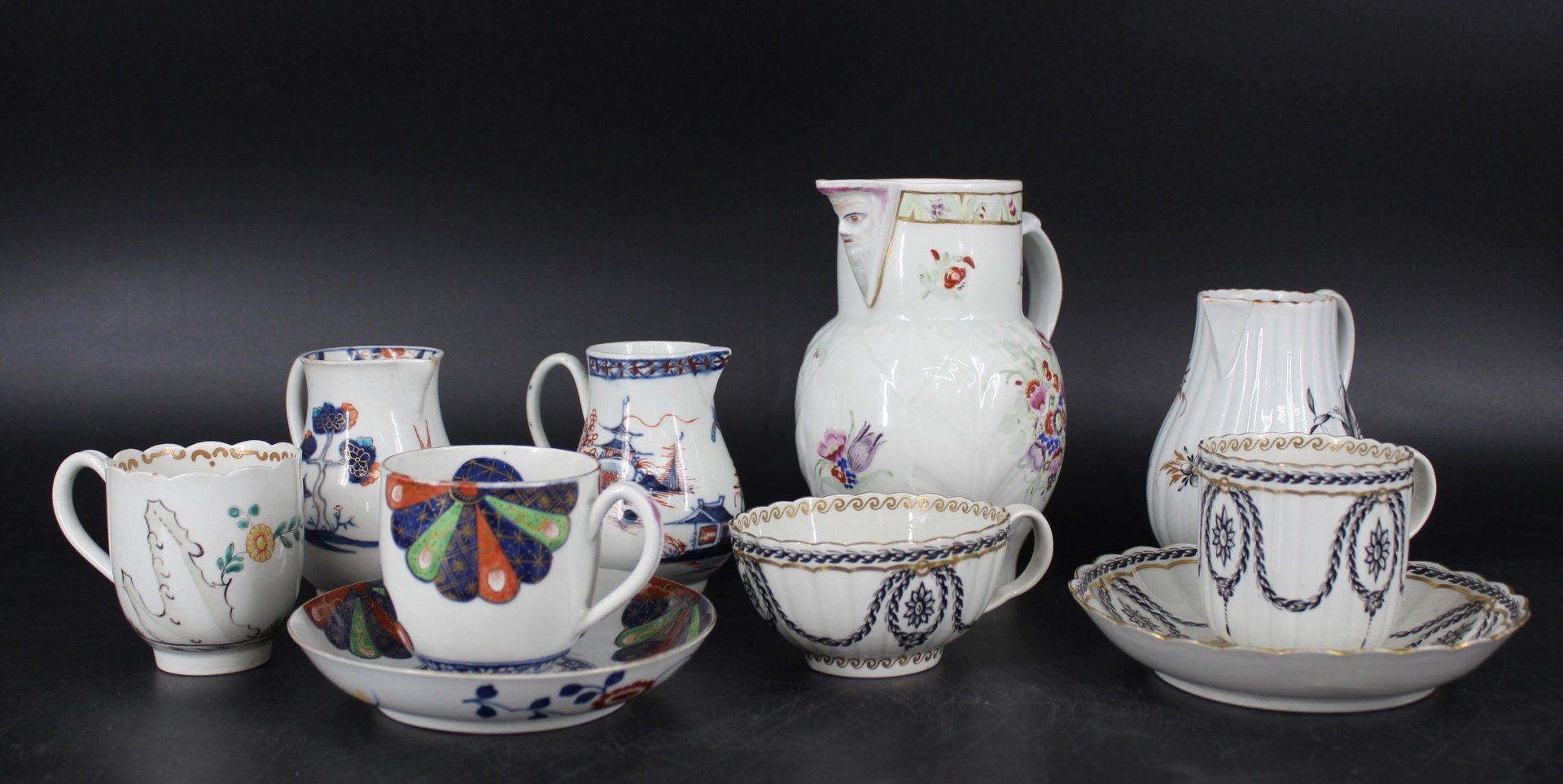 ROYAL WORCESTER PORCELAIN GROUPING.