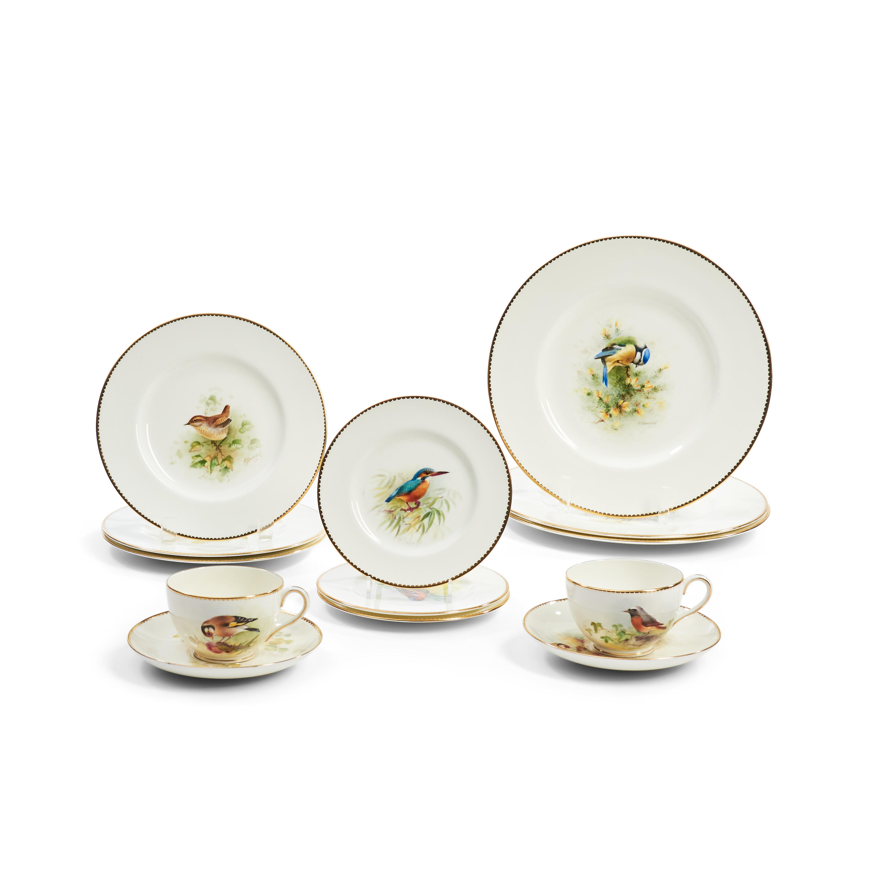 ROYAL WORCESTER PORCELAIN PARTIAL