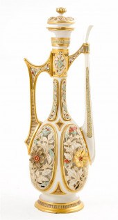 Royal Worcester porcelain pier