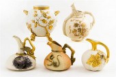 Royal Worcester porcelain pitc