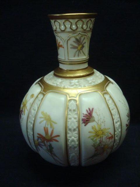 Royal Worcester Porcelain Vase.