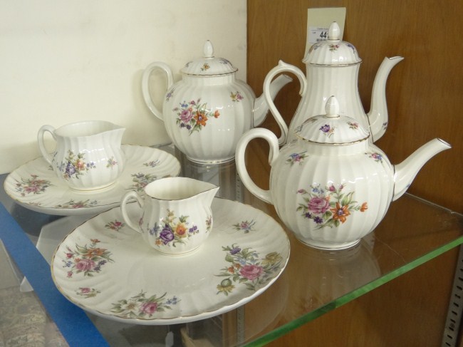 Royal Worcester Roanoke tea set.