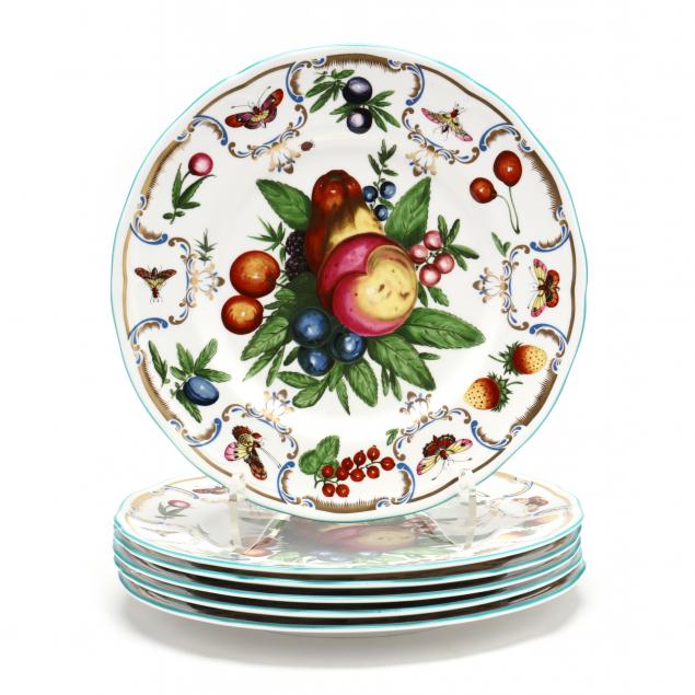 ROYAL WORCESTER, SET OF SIX THE