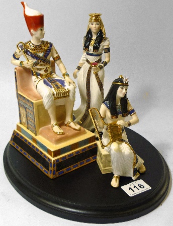 Royal Worcester Tableau Figure