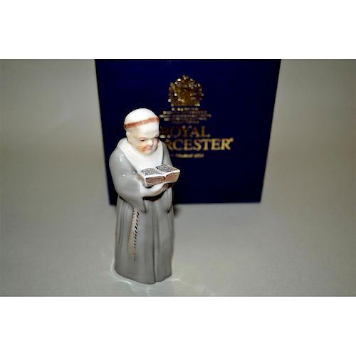 ROYAL WORCESTER THE MONK CANDLE
