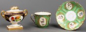 ROYAL WORCESTER URN & TEA CUP,