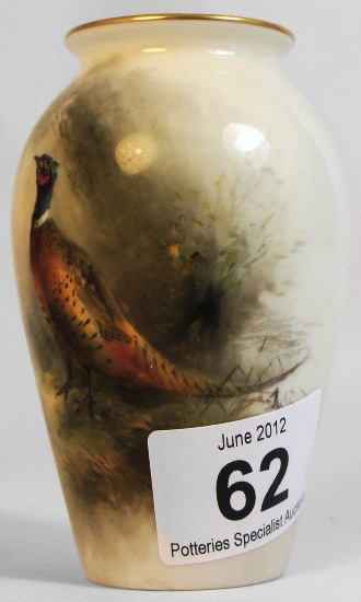 Royal Worcester Vase decorated with