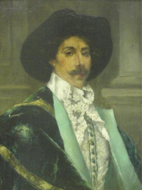 ROYBET, Ferdinand. Oil on Board