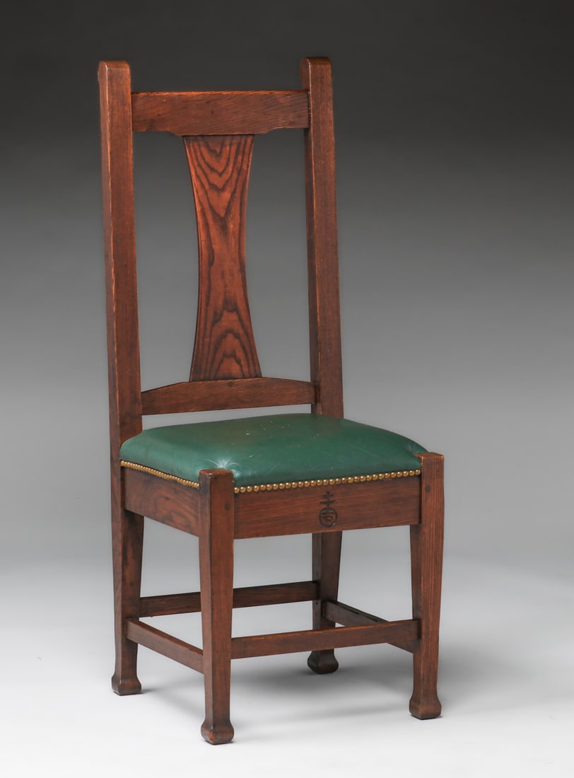 ROYCROFT #030 CHESTNUT SIDE CHAIR
