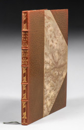 ROYCROFT 3/4 LEVANT BOOK "MANH