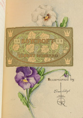 ROYCROFT 3/4 LEVANT BOOK "OLD