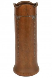 ROYCROFT BELLFLOWER COPPER VAS