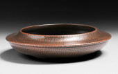 ROYCROFT HAMMERED COPPER CENTE