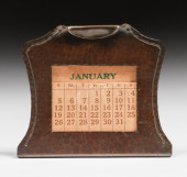 ROYCROFT HAMMERED COPPER DESK