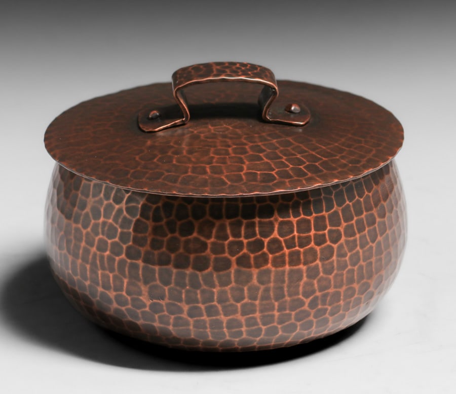ROYCROFT HAMMERED COPPER HUMIDOR