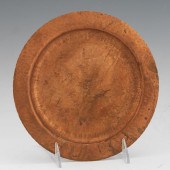 ROYCROFT HAMMERED COPPER PLATE