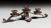 ROYCROFT HAMMERED COPPER TRIPL