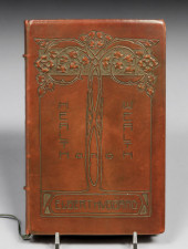 ROYCROFT MODELED LEATHER BOOK