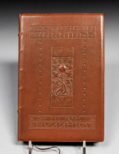 ROYCROFT MODELED LEATHER BOOK