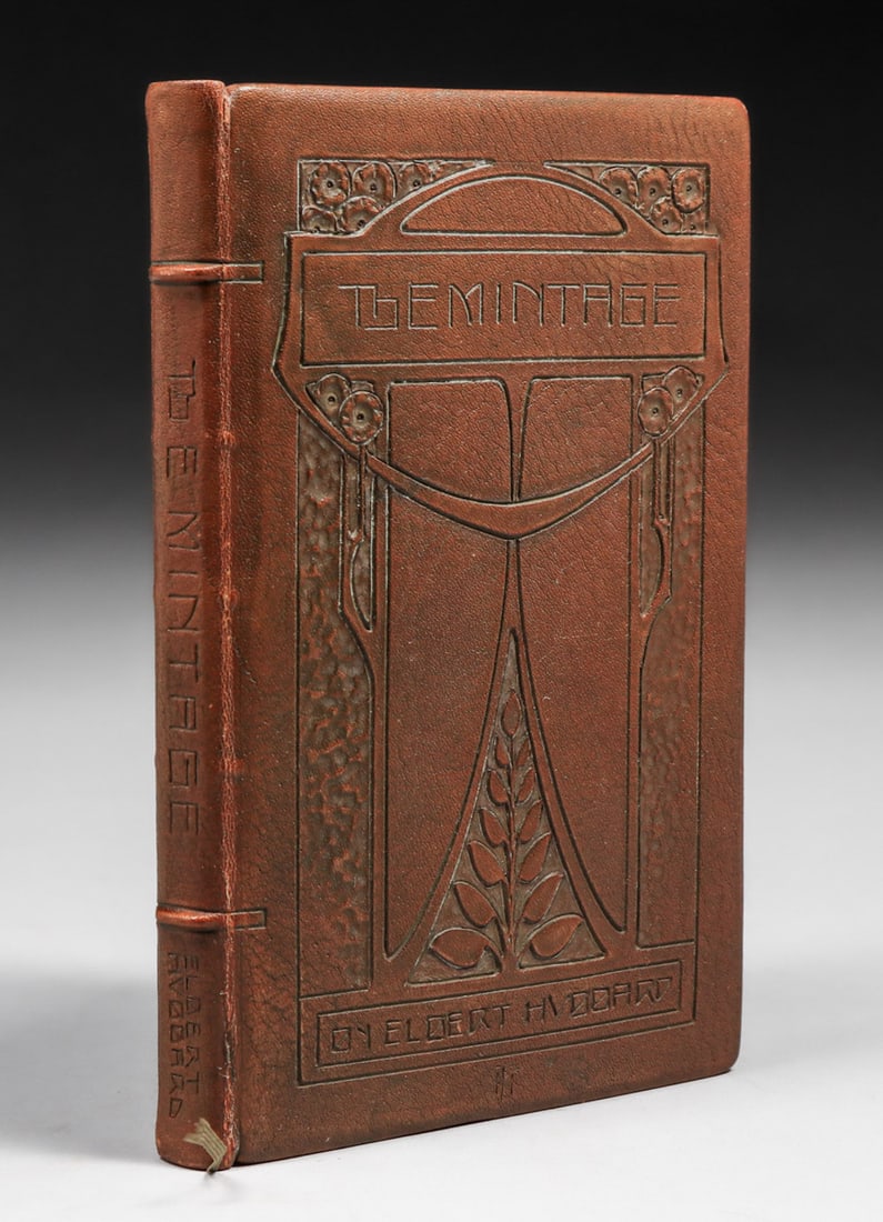 ROYCROFT MODELED LEATHER BOOK