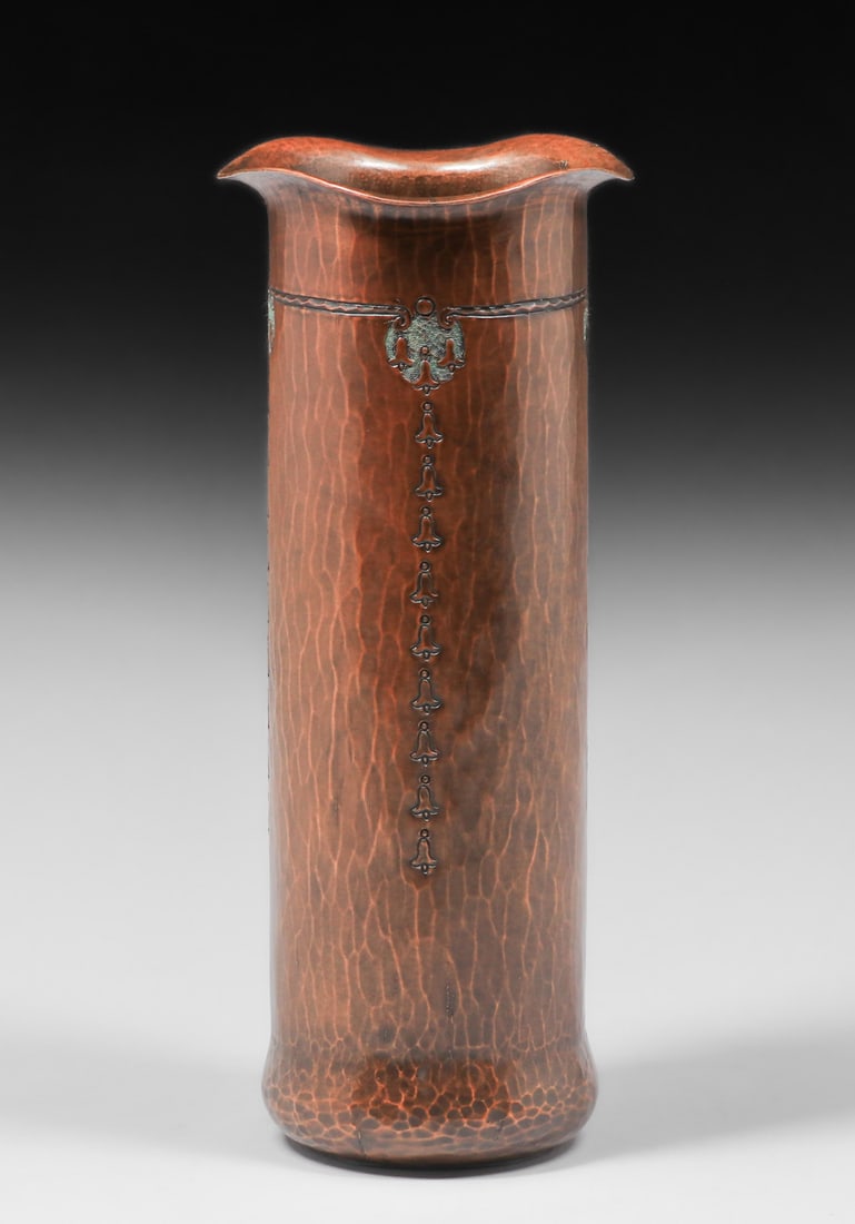 ROYCROFT POLYCHROME HAMMERED COPPER