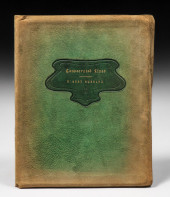 ROYCROFT SUEDE LEATHER BOOK "C