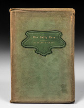 ROYCROFT SUEDE LEATHER BOOK "T