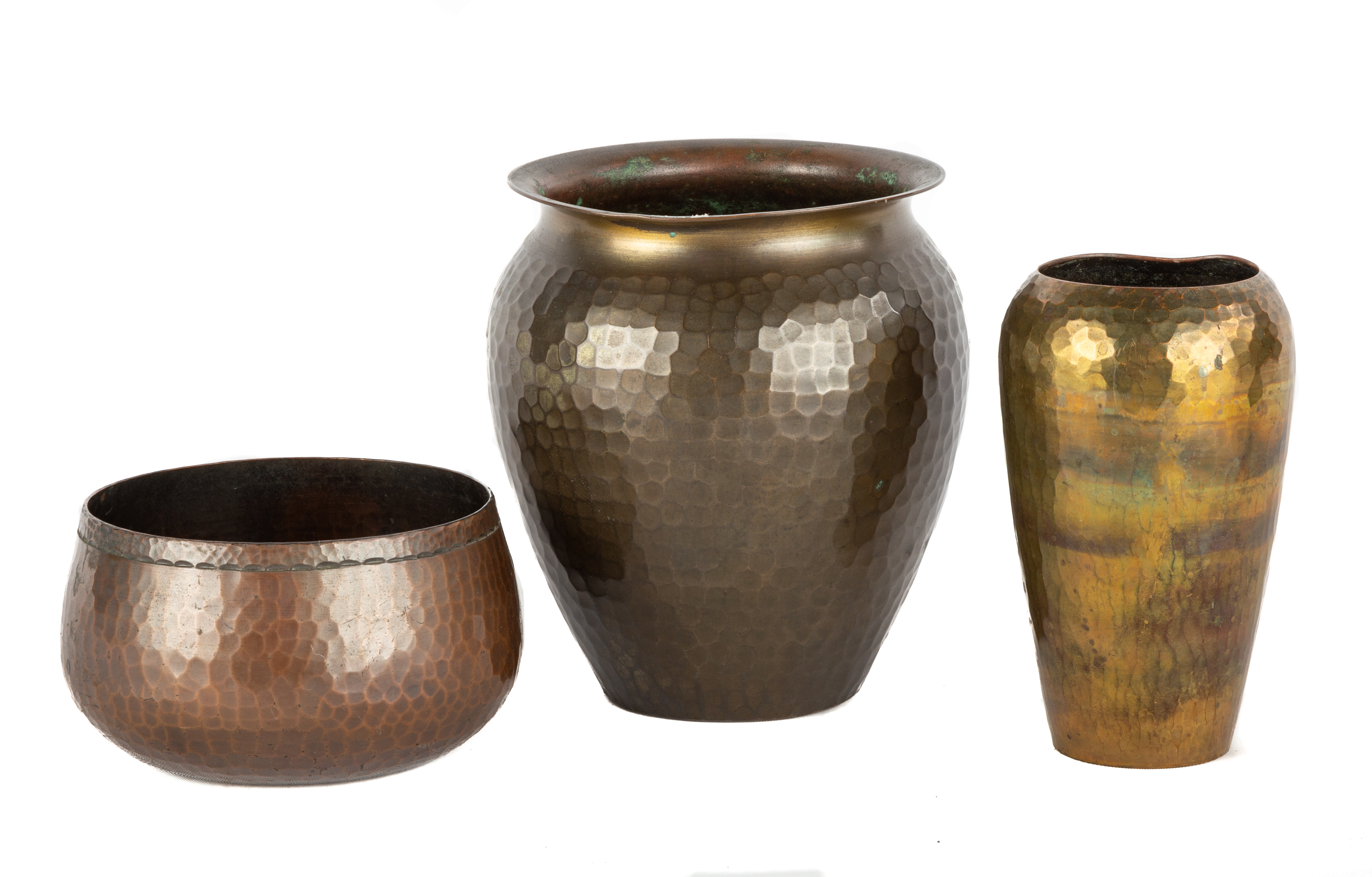 ROYCROFT VASES & BOWL Early 20th