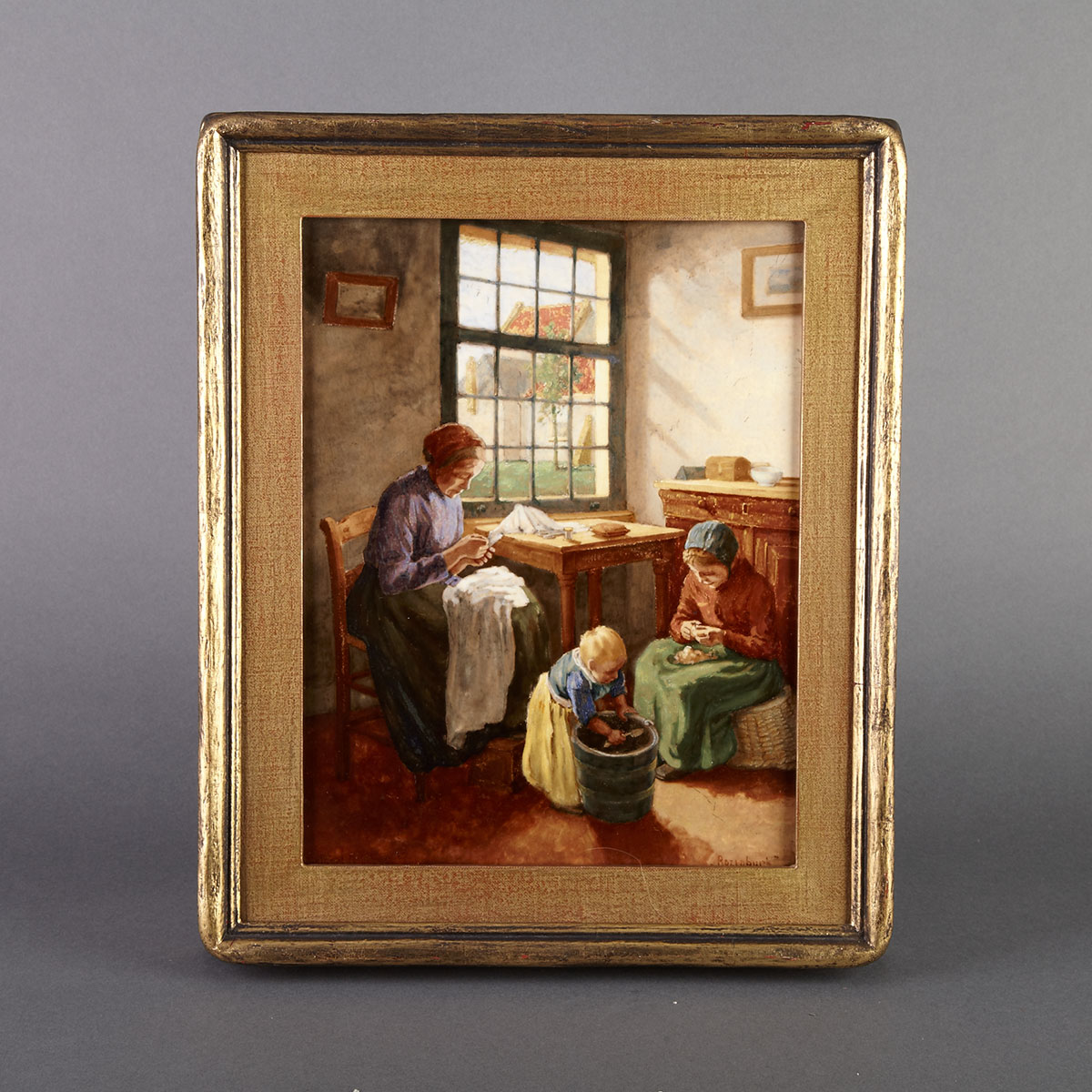 Rozenburg Rectangular Plaque of