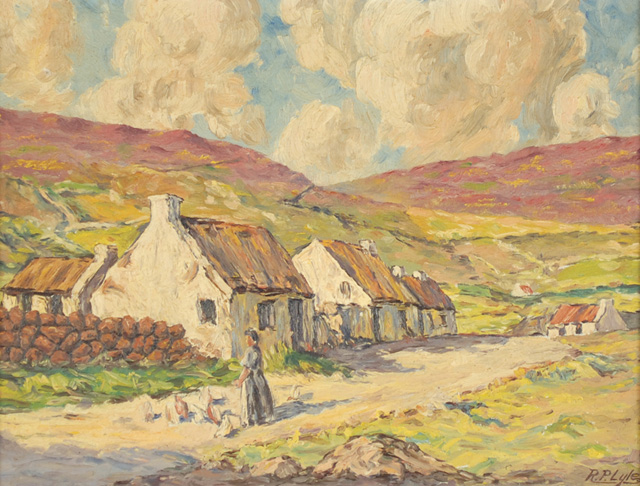 R.P. LYLE OIL ON CANVAS (California